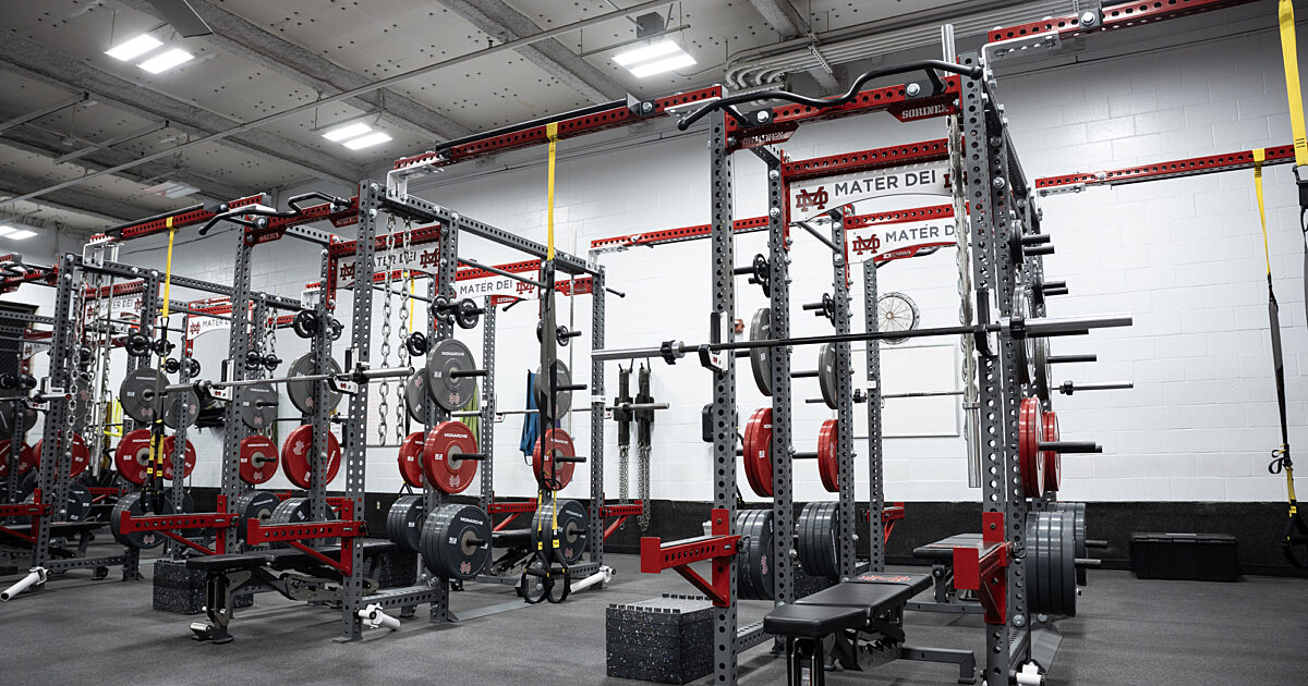 Mater Dei High School Weight Room | Sorinex Exercise Equipment