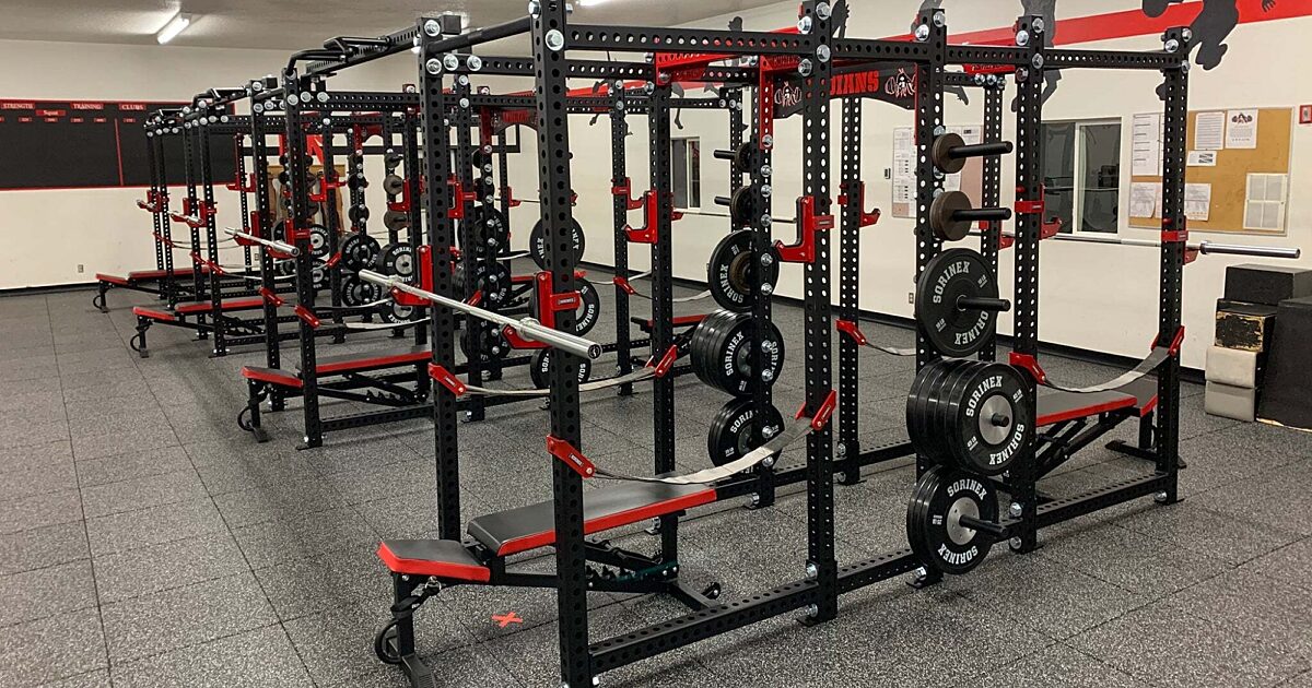 Pocahontas High School Weight Room | Sorinex Exercise Equipment