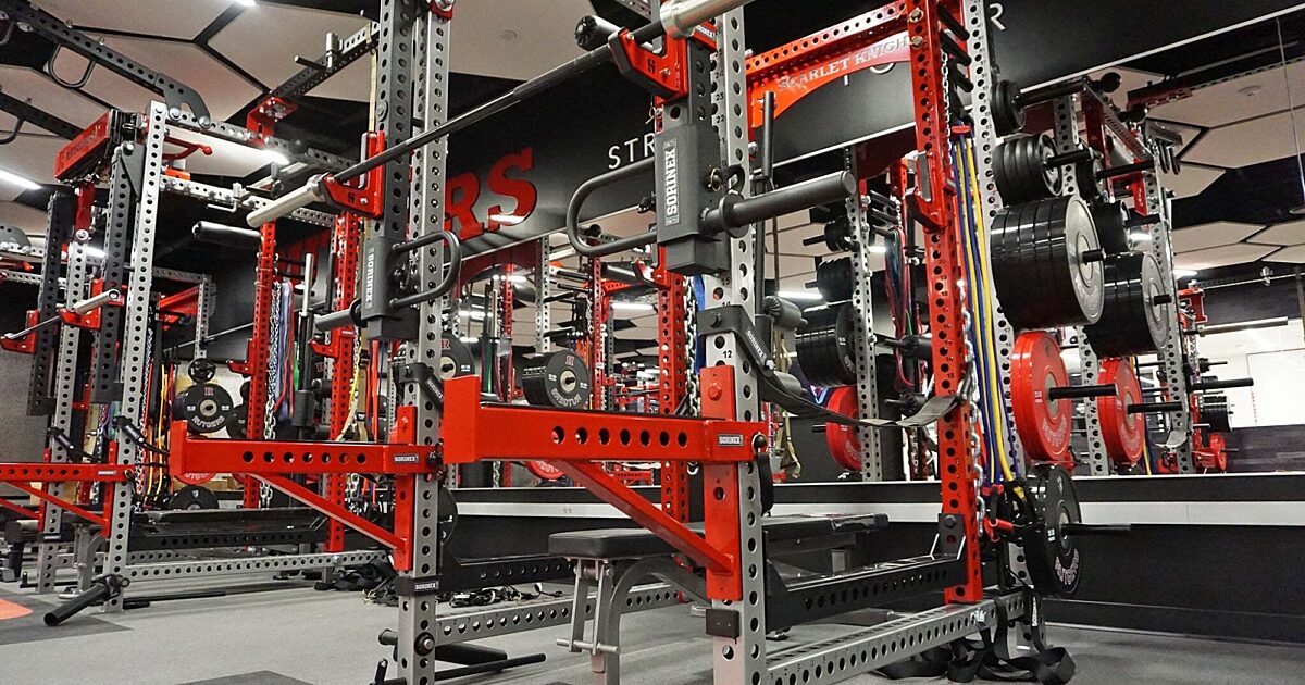 Rutgers University Weight Room | Sorinex Exercise Equipment